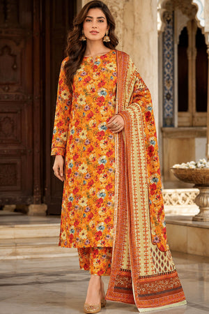 Farda F-31 : Digital Printed Doria Lawn 3 Piece