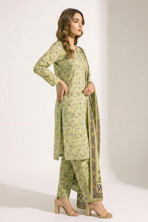 Ibtida I-26 : Printed Lawn 3PC - Kleren