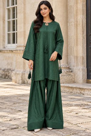 NOVA NV-11 stitched dyed jacquard viscose 2 piece suit