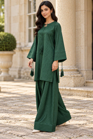 NOVA NV-11 stitched dyed jacquard viscose 2 piece suit