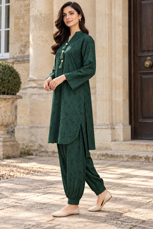 NOVA NV-13 stitched dyed jacquard viscose 2 piece suit