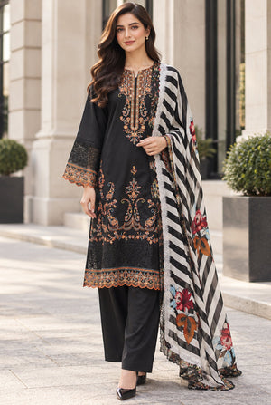 Sarang S-40 embroidered karandi 3 piece suit