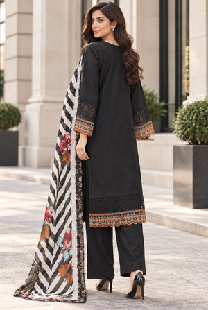 Sarang S-40 embroidered karandi 3 piece suit