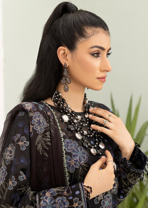 Sarang S-30 : Embroidered Slub Karandi 3PC - Kleren