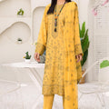 Mehr-O-Maah M-14 : Unstitched Embroidered Slub Karandi 3PC - Kleren