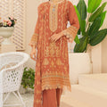 T-23 : Unstitched Embroidered Slub Karandi 3PC - Kleren