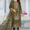 Dastak DK-40 : Embroidered Lawn 3pc - Kleren