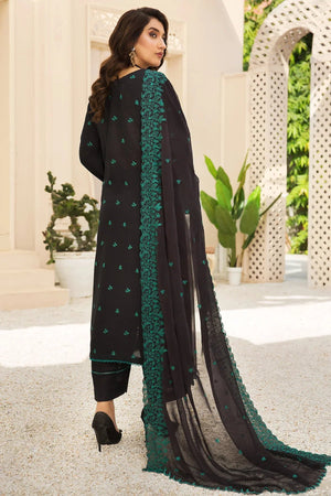Dastak DK-43 : Embroidered Lawn 3pc - Kleren