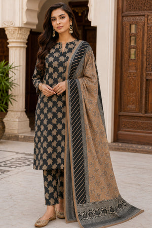 Farda F-35 : Digital Printed Doria Lawn 3 Piece