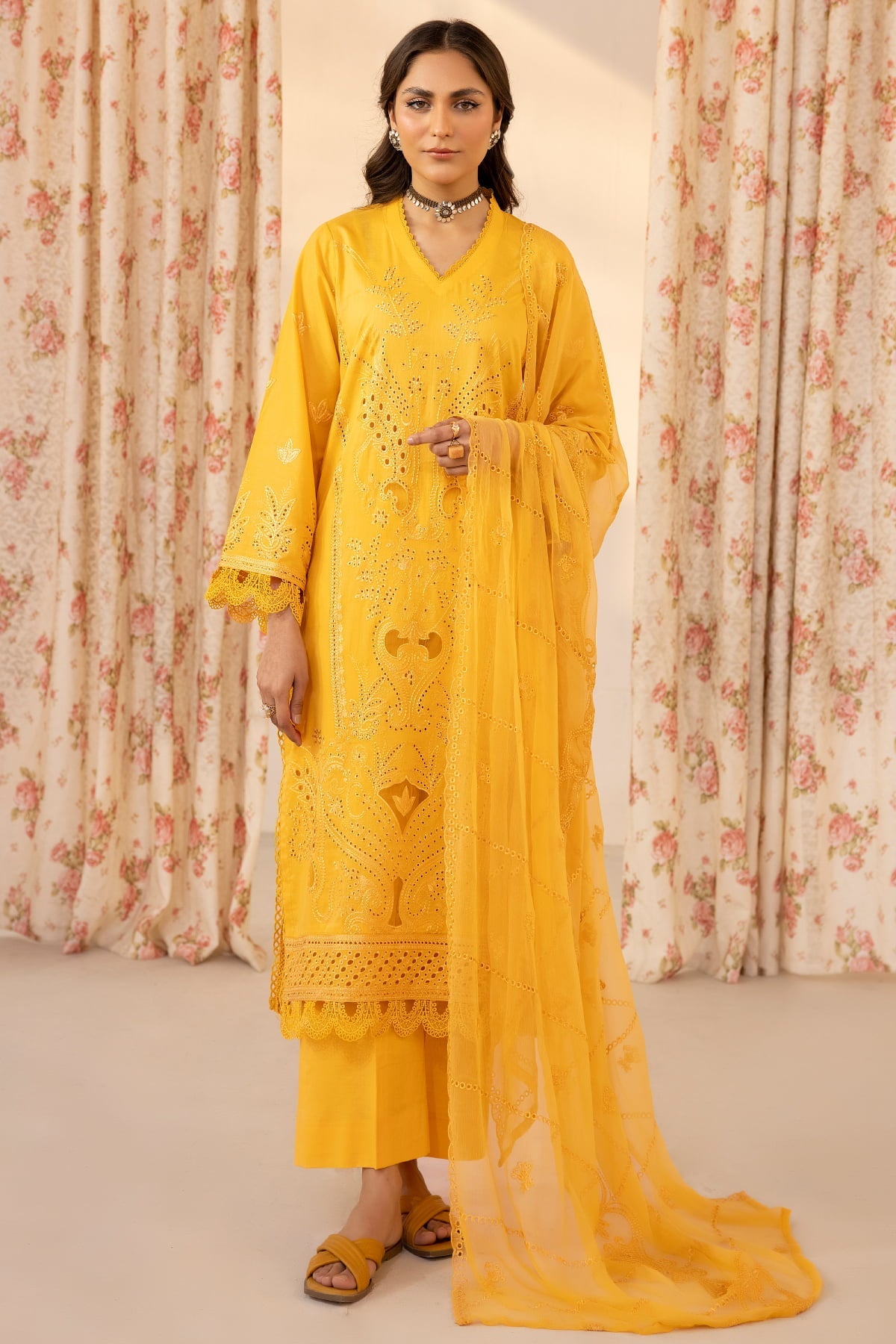 Ibtida I-13 : Chicken Kari Lawn 3PC - Kleren