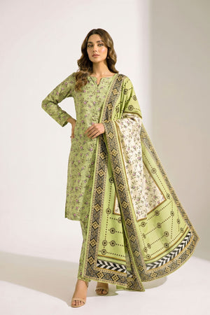 Ibtida I-26 : Printed Lawn 3PC - Kleren