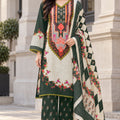 Mehr-O-Maah M-25 digital printed khaddar 3 piece suit
