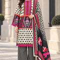 Mehr-O-Maah M-27 digital printed khaddar 3 piece suit