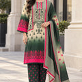 Mehr-O-Maah M-30 digital printed khaddar 3 piece suit