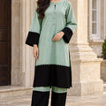 NOVA NV-02 stitched dyed khaddar 2 piece suit