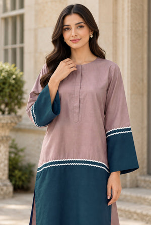NOVA NV-03 stitched dyed khaddar 2 piece suit