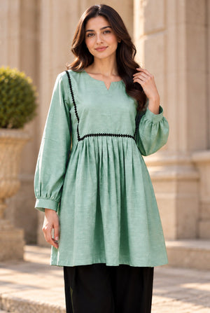 NOVA NV-07 stitched dyed khaddar 2 piece suit