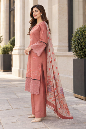 Sarang S-37 embroidered karandi 3 piece suit