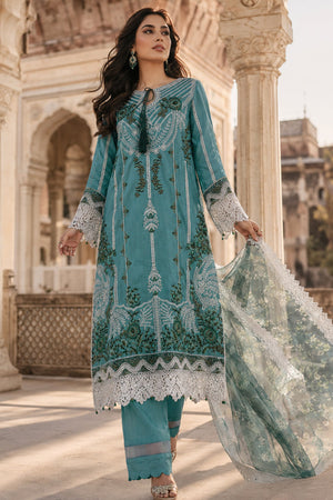 Surkhru S-33 : Embroidered Dobby 3 Piece