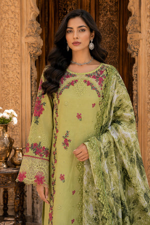 Surkhru S-31 : Embroidered Dobby 3 Piece