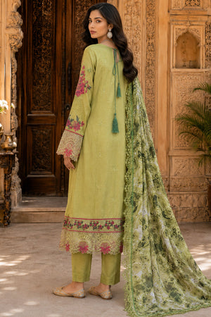 Surkhru S-31 : Embroidered Dobby 3 Piece